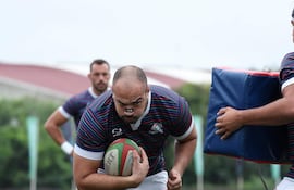 El capitán Mariano Garcete, se prepara para los desafíos del Yacaré para la temporada del Súper Rugby Américas.