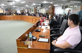 Pleno de la Junta Municipal de Asunción en la sesión ordinaria de hoy miércoles 29 de abril de 2026.