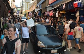 Ciudad del Este registra buen flujo comercial desde inicio del año y que se intensificó en la Semana Santa reciente