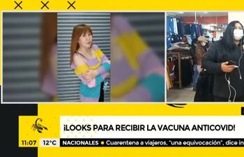 Jennifer dio algunos consejos para evitar inconvenientes para exponer el brazo a la vacuna antiCovid.