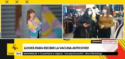 Jennifer dio algunos consejos para evitar inconvenientes para exponer el brazo a la vacuna antiCovid.