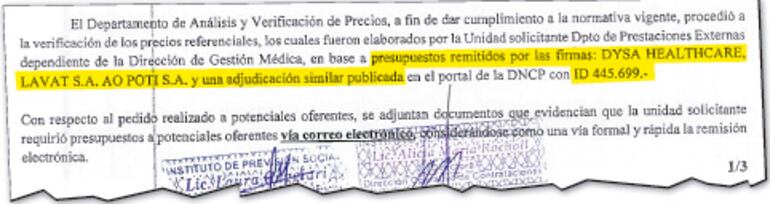El Departamento de An&aacute;lisis del IPS us&oacute; el precio del MSP donde &ndash;dicen&ndash; no incluye flete para obtener uno que s&iacute; ya lo incluye.
