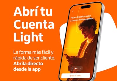 Itaú propone abrir una cuenta digital de manera fácil y rápida.