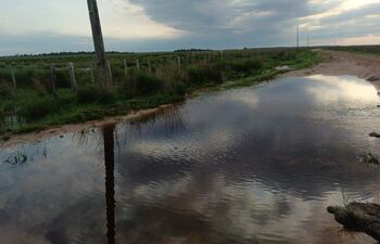 Los caminos rurales de Ñeembucú están intransitable.