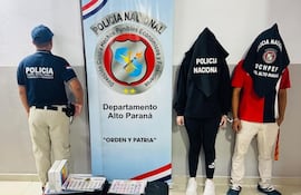 Detienen a presuntos estafadores en Ciudad del Este.