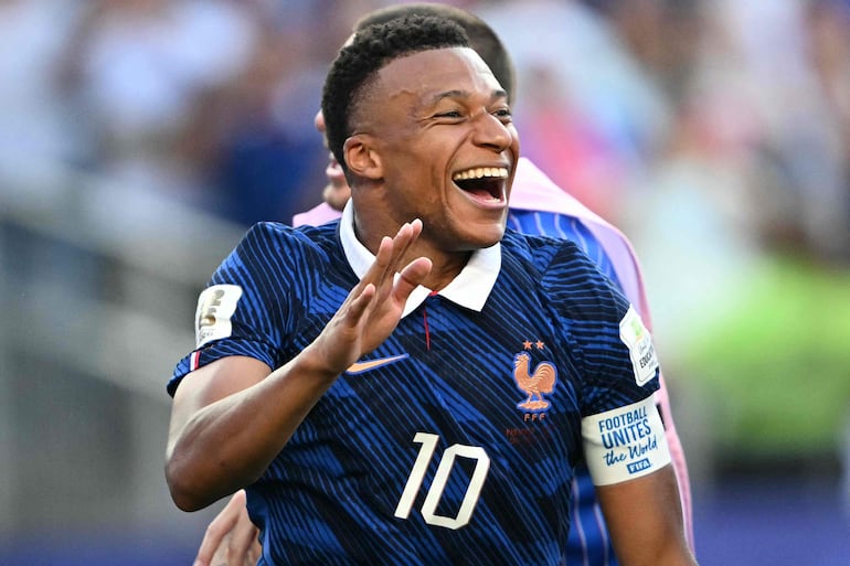El futbolista francés Kylian Mbappé.