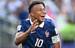 El futbolista francés Kylian Mbappé. MAURO PIMENTEL/AFP.