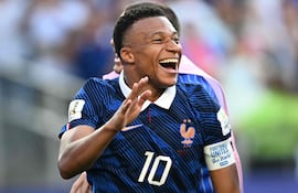 El futbolista francés Kylian Mbappé. MAURO PIMENTEL/AFP.