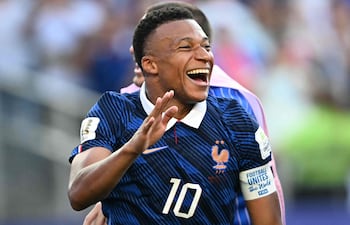 El futbolista francés Kylian Mbappé. MAURO PIMENTEL/AFP.