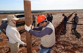 Itaipú recuperó 70 hectáreas de la Reserva Natural Itabó que estaban ocupadas irregularmente.