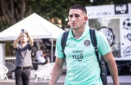 Facundo “Topo” Zabala llegó a Olimpia el 10 de enero pasado proveniente del Venezia de Italia.