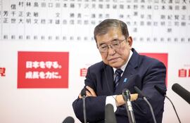 El primer ministro de Japón, Shigeru Ishiba.