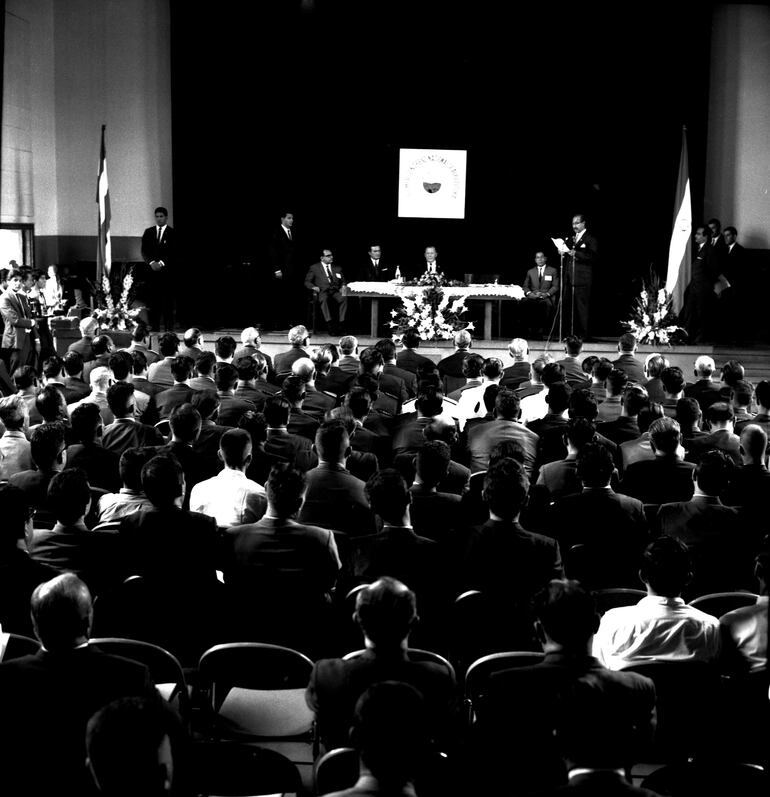 El Primer Congreso Nacional de Agricultura inaugurado en 1968.