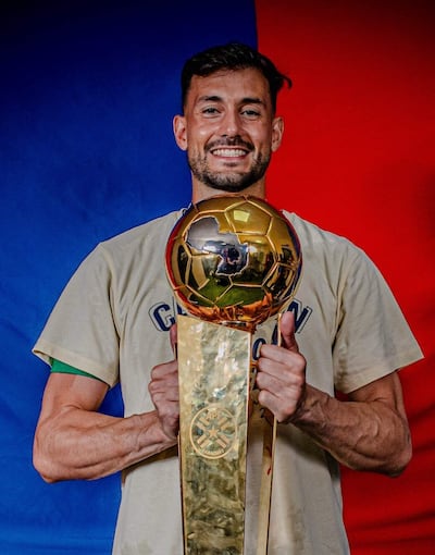 Alexis Martín Arias (33 años), guardameta argentino de Cerro Porteño.