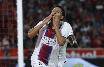 Marquinhos rescata otra vez a Luis Enrique y frustra a Davide Ancelotti.