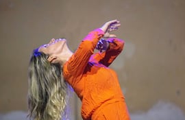 Edith Correa presentará hoy una performance en el marco de la actividad.