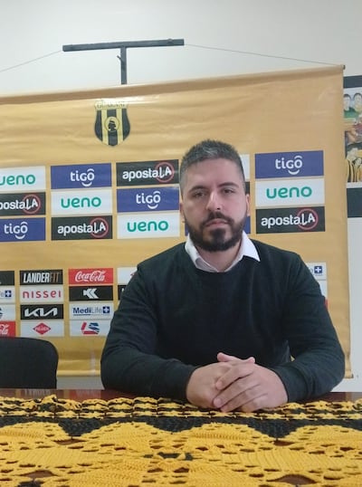  Farid Zahzú, gerente deportivo de Guaraní.