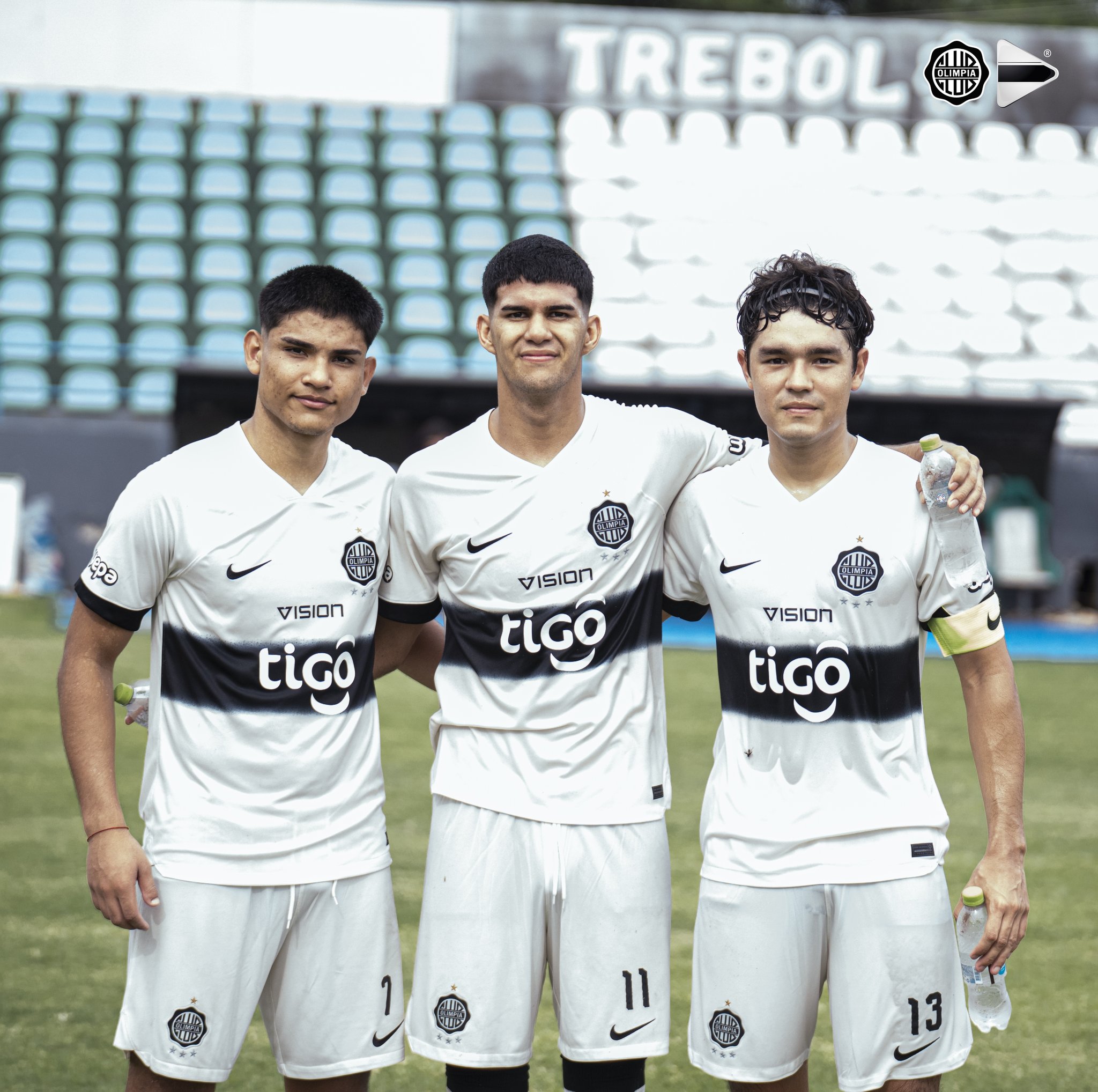 Paulo Riveros, Alan Cano y Jeremy Flor, los franjeados que dieron la victoria a Olimpia