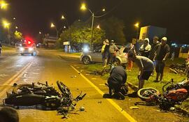 Video: Hombre falleció en colisión frontal entre motocicletas en Tomás Romero Pereira.