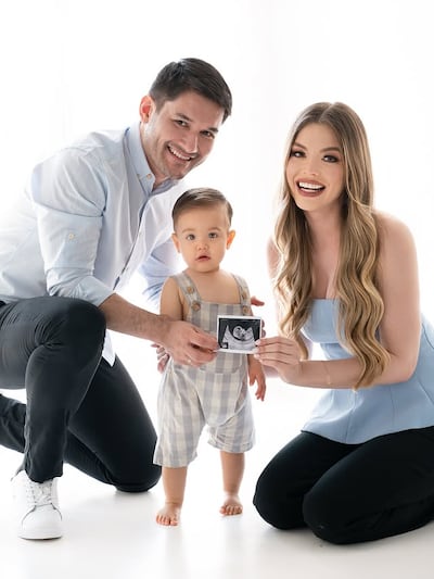 Daisy Lezcano y Hernán Bogarín esperan felices a su segundo hijo. Pronto, Mauricio Jesús será hermanito mayor.