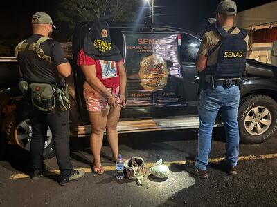 Detienen a una mujer de 31 años con "hachís" entre sus pertenencias.