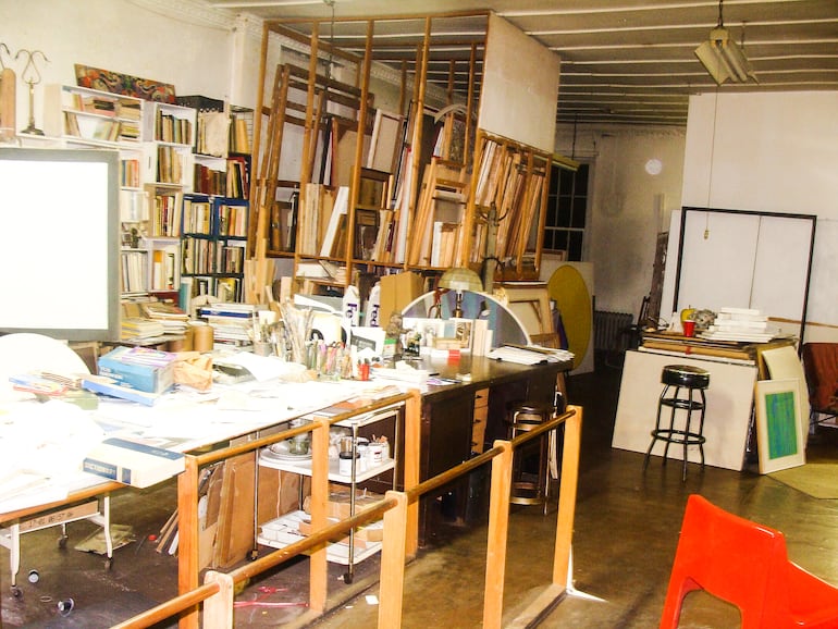Loft de Laura Márquez en Nueva York. Fotografía de Lorena Ocampos.