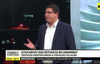 Atacaron una estancia en Amambay