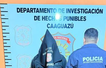 Un joven de 23 años fue detenido en el marco de la investigación de un doble homicidio ocurrido en Caaguazú.