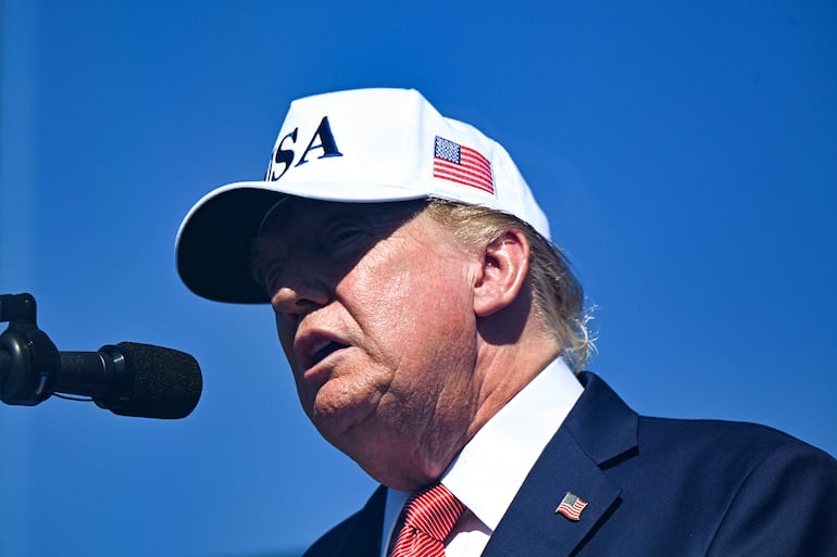 Donald Trump, presidente de los Estados Unidos.