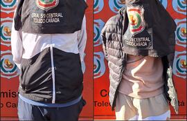 Detienen a dos jóvenes tras robo de celular en Capiatá.