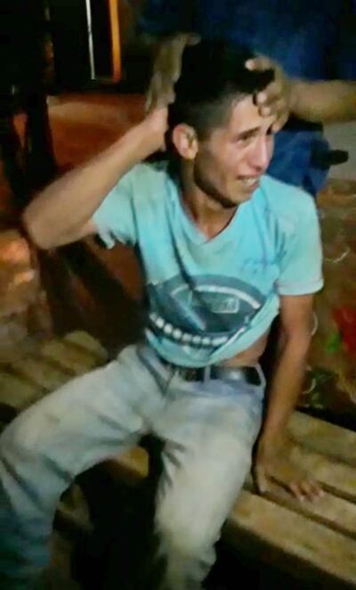 Liberación de Adelio Mendoza.