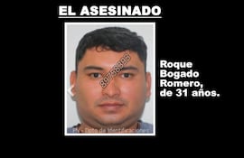 Roque Bogado Romero, delivery asesinado en la ciudad de Caaguazú.
