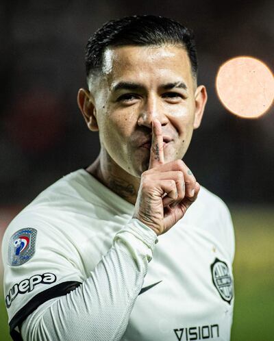 Derlis Alberto González Galeano (30 años), delantero de Olimpia.