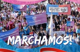 Otra gran concentración con bloques habrá en el centro de la capital este jueves 12 de agosto.