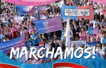 Otra gran concentración con bloques habrá en el centro de la capital este jueves 12 de agosto.