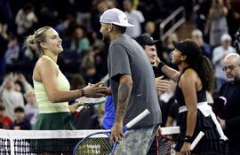 Aryna Sabalenka y Nick Kyrgios se enfrentarán en La Batalla de los Sexos.