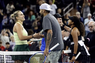 Aryna Sabalenka y Nick Kyrgios se enfrentarán en La Batalla de los Sexos.