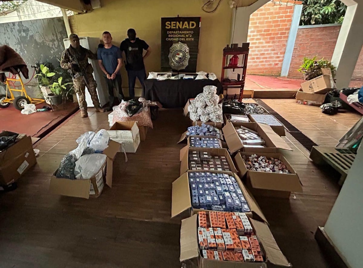 Desmantelan centro narco e incautan gran cantidad de fármacos para adelgazar Desmantelan centro narco e incautan gran cantidad de fármacos para adelgazar