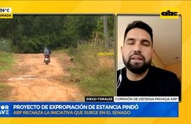 Proyecto de ley sobre expropiar la estancia Pindó