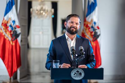 Presidente de la República de Chile, Gabriel Boric.
