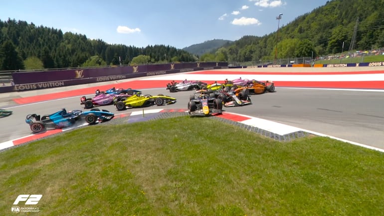 FIA Fórmula 2-GP de Austria: Joshua Duerksen abandona la carrera sprint - ABC Motor