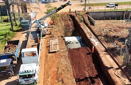 El bloqueo se realiza con el fin de resguardar la seguridad de los automovilista.