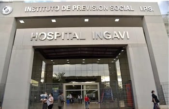 Fachada principal del Instituto de Previsión Social Ingavi.