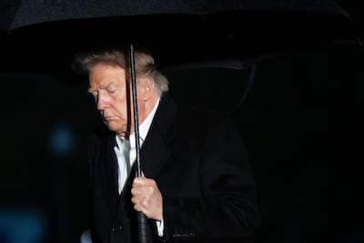 Donald Trump, presidente de los Estados Unidos.
