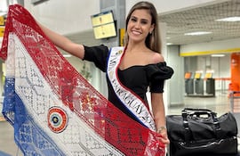 Milagros Walther viajó a Egipto con el sueño de traer a Paraguaya la corona de Miss Intercontinental 2023.