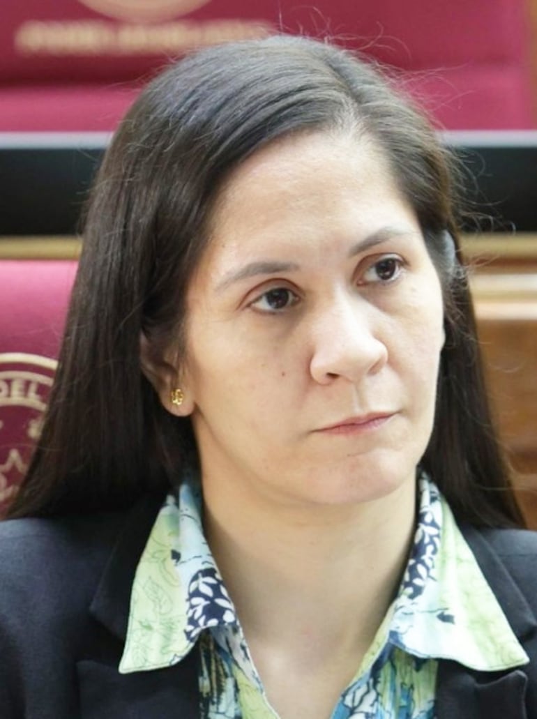 María Verónica Valdez, fiscala que firmó la acusación.