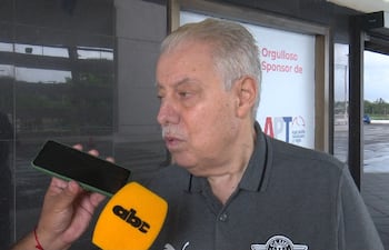 Rubén Di Tore. presidente de Libertad.