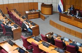 Una de las sesiones de la Comisión Bicameral de Investigación (CBI), más conocida como “comisión garrote”. Esta envió una nota con alto grado de presión a la CGR.