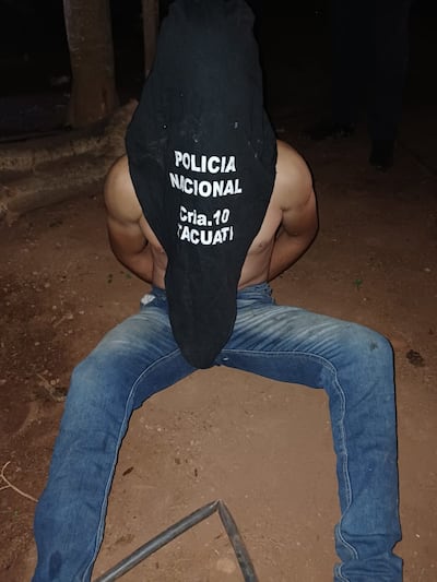 Capturan a otro sospechoso por homicidio ocurrido en 2024 en Tacuatí e incautan armas de fuego