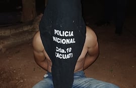 Capturan a otro sospechoso por homicidio ocurrido en 2024 en Tacuatí e incautan armas de fuego